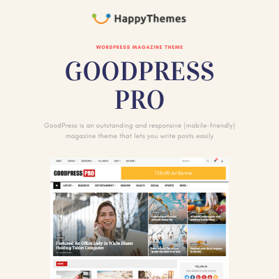 HappyThemes goodpress pro