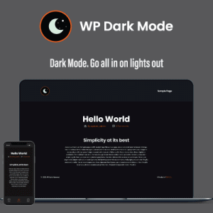 WP Dark Mode Ultimate - TheDevKit