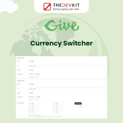 give currency switcher