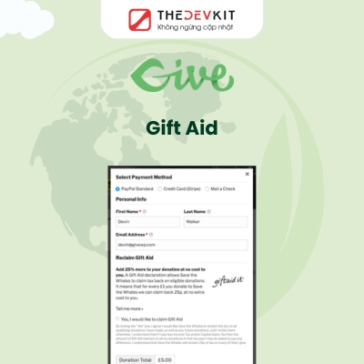 give gift aid