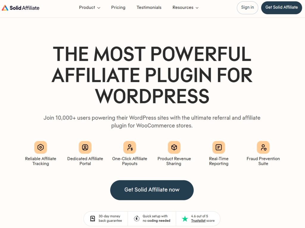 solid affiliate plugin