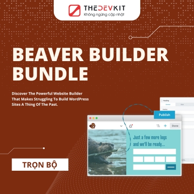 trọn bộ sản phẩm beaver builder