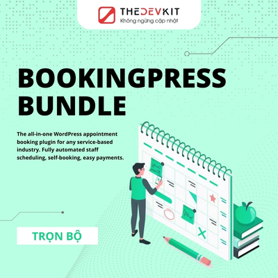 Trọn bộ sản phẩm bookingpress