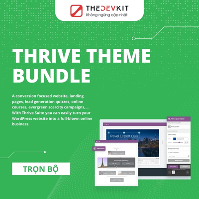 trọn bộ sản phẩm Thrive