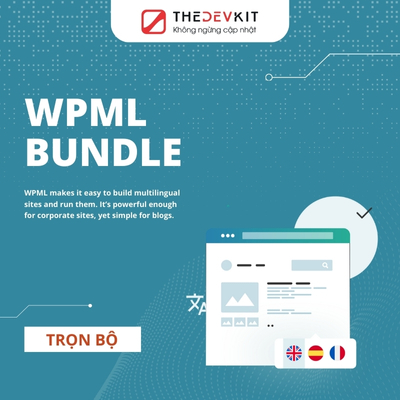 trọn bộ sản phẩm WPML
