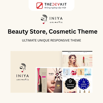 iniya cosmetic wp theme