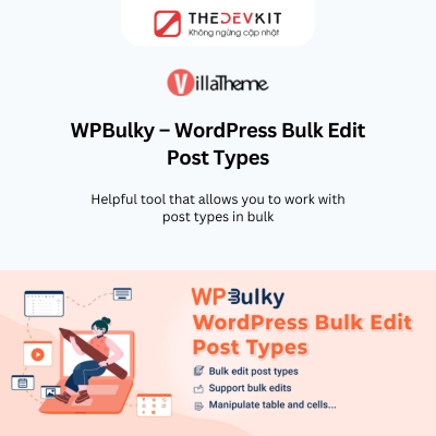 WPBulky – WordPress Bulk Edit Post Types